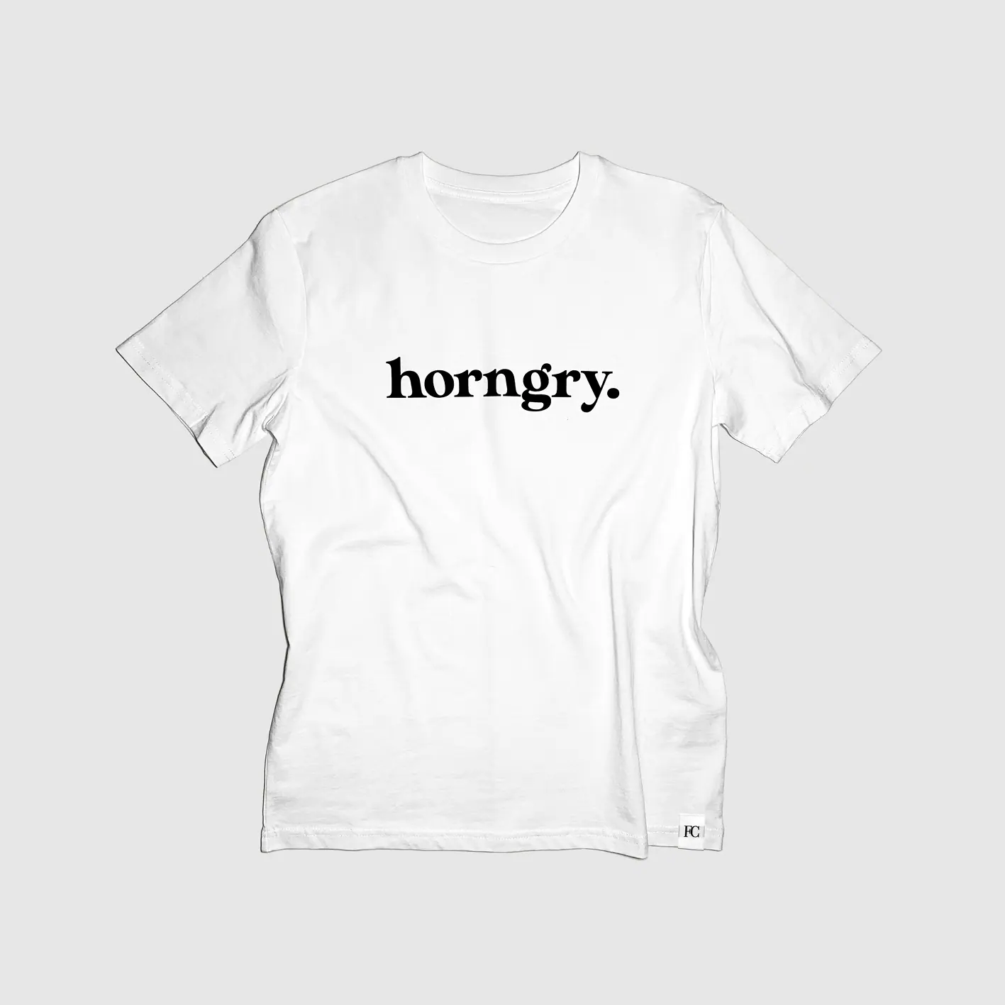 T-SHIRT HORNGRY. as worn by Fleur Conradi, image 2